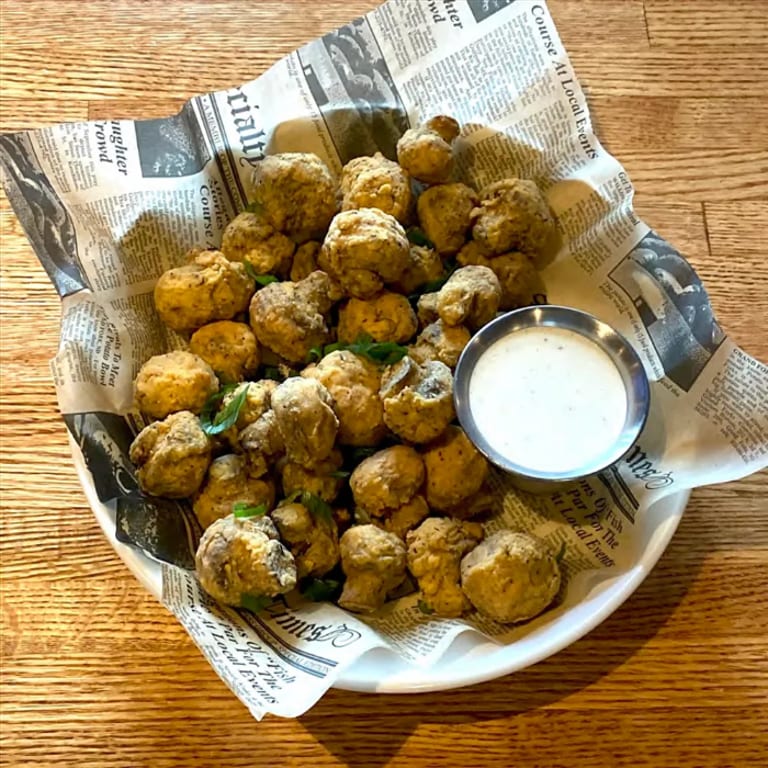 Crispy Fried Mushrooms: A Sports Bar Favorite