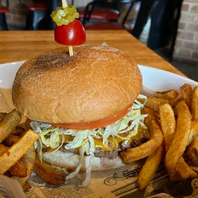 Bacon Ranch Burger.
