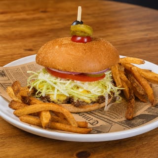 Flips Famous Big Cheesy Burger (Copy)