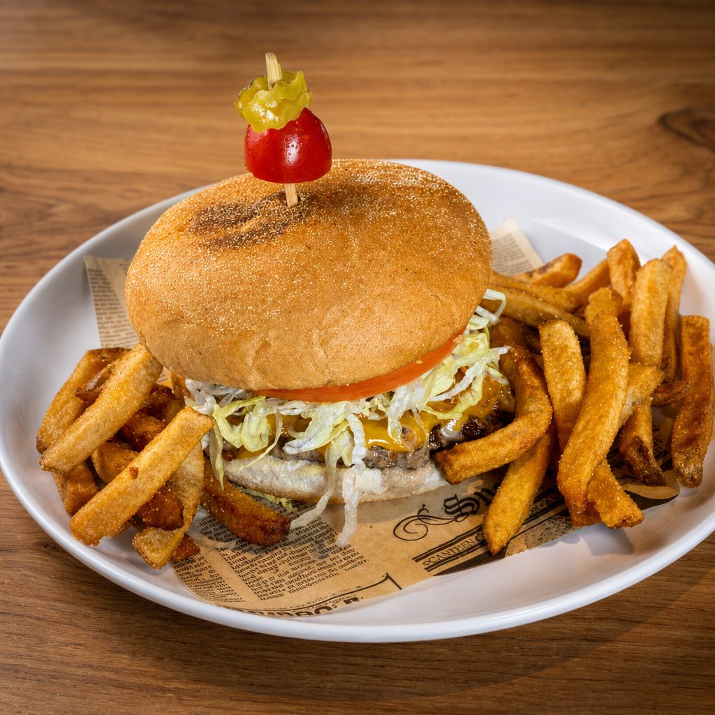 Bacon Ranch Burger.