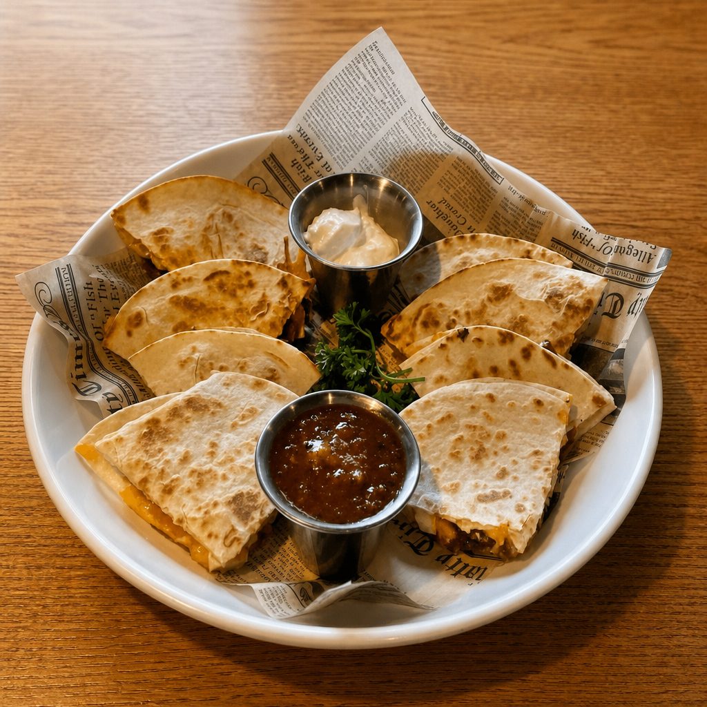 Grilled Quesadillas.