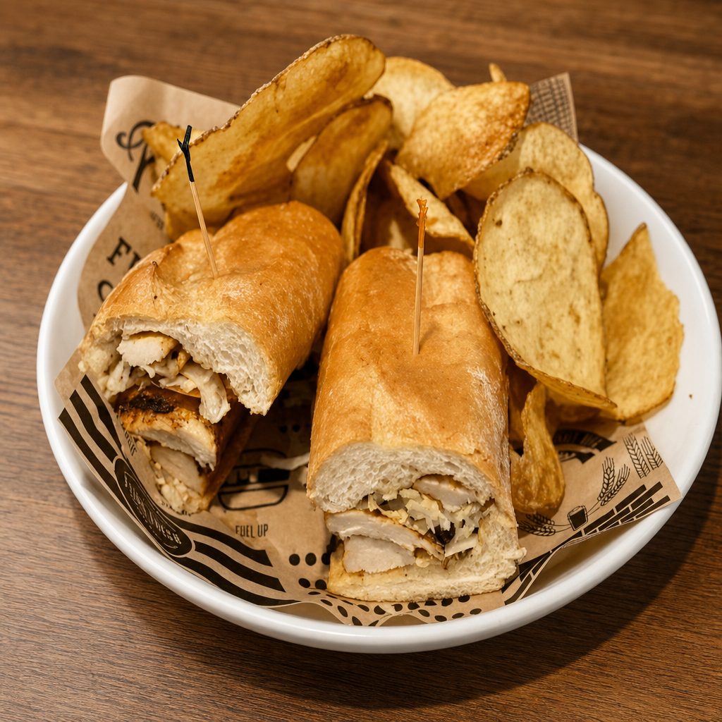 The Dirty Bird Sandwich.