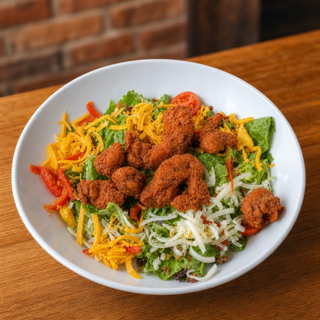Popcorn Chicken Salad.