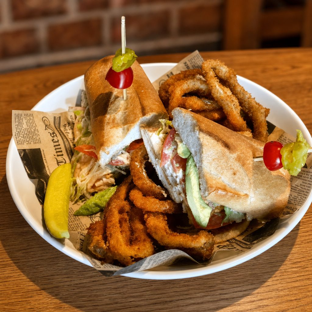 Flips Turkey Avocado Melt.