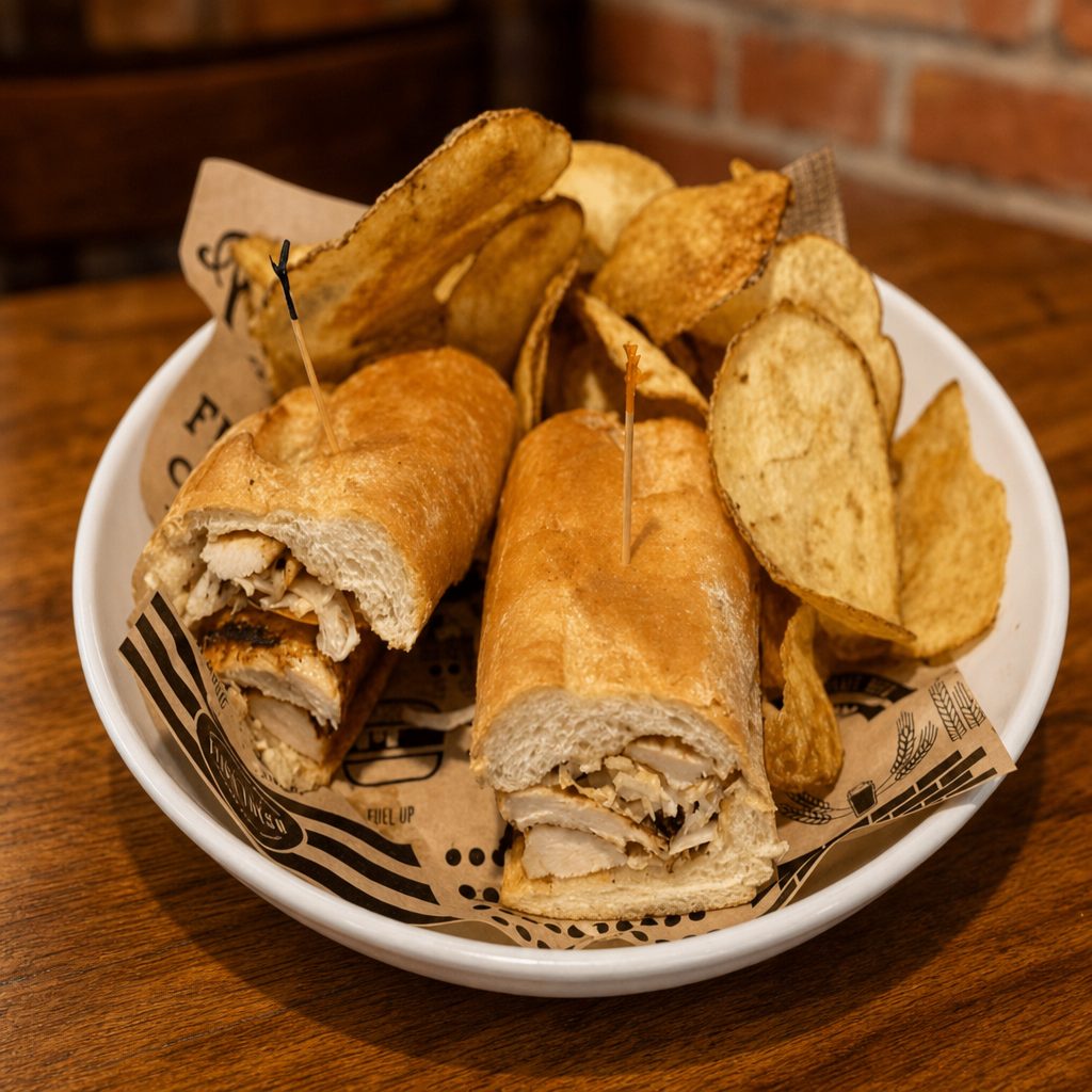 The Dirty Bird Sandwich.
