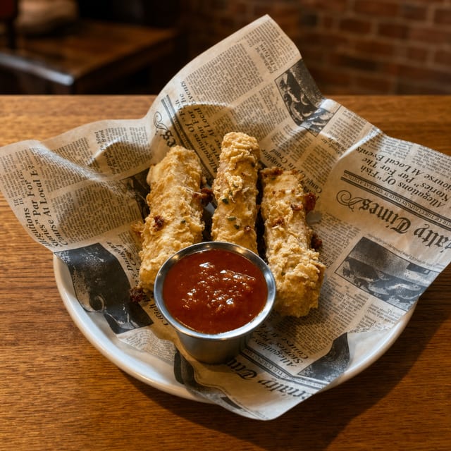 Texas Sized Cheese Sticks.