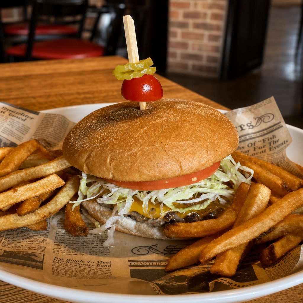 Smokey BBQ Bacon Burger.