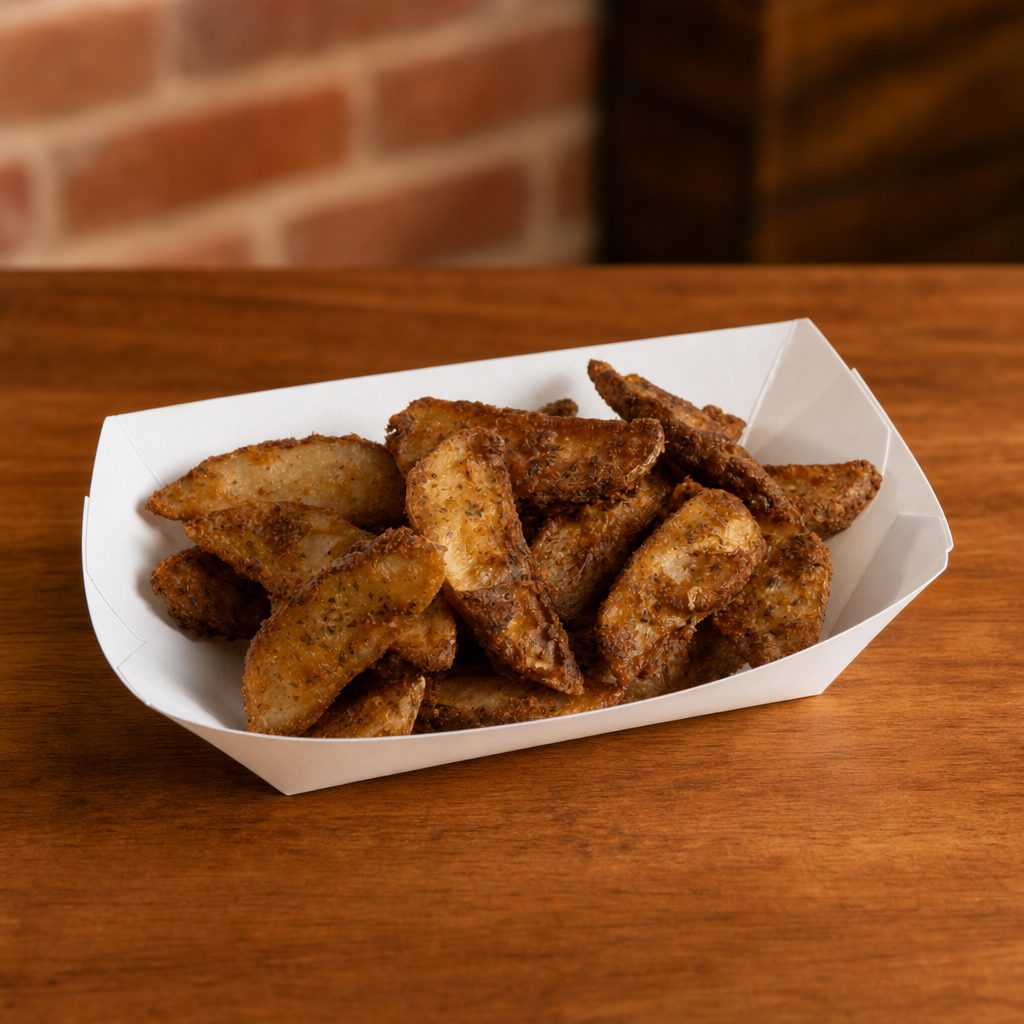 Potato Wedges.