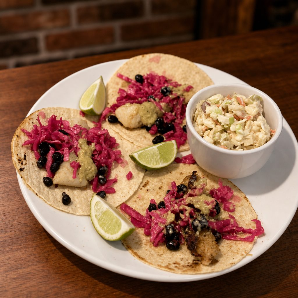 Fish Tacos.