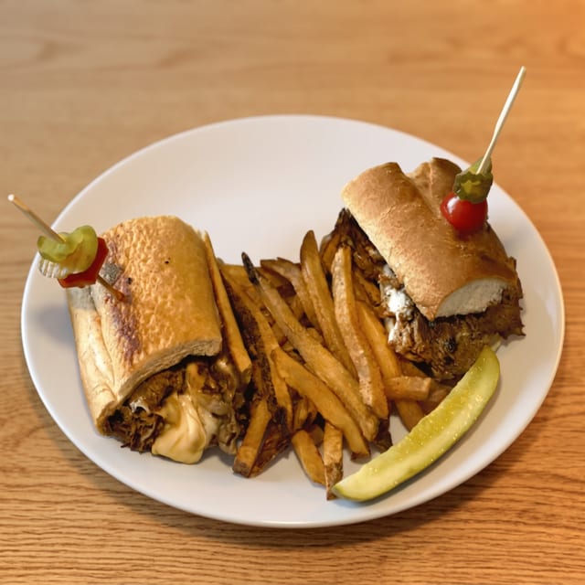 French Dip Sandwich.