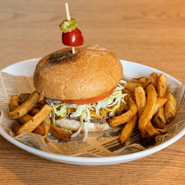 Bacon Ranch Burger.