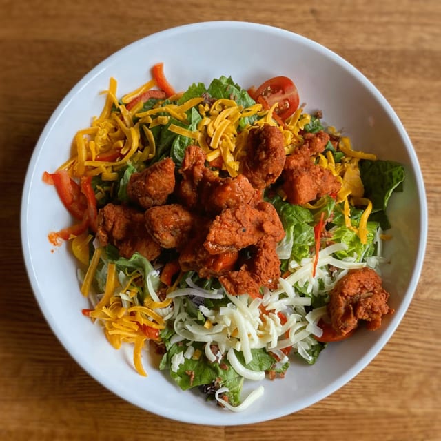 Popcorn Chicken Salad.