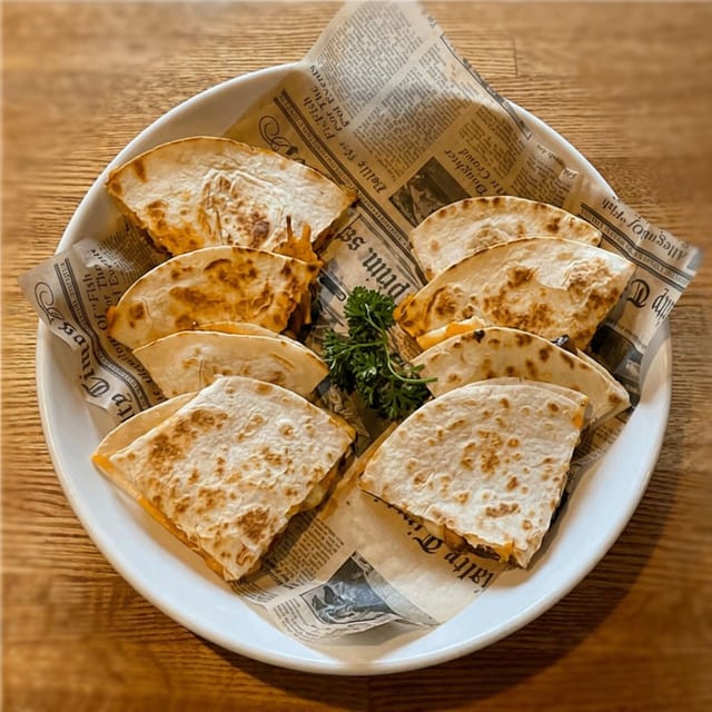 Grilled Quesadillas.