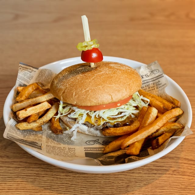 Smokey BBQ Bacon Burger.