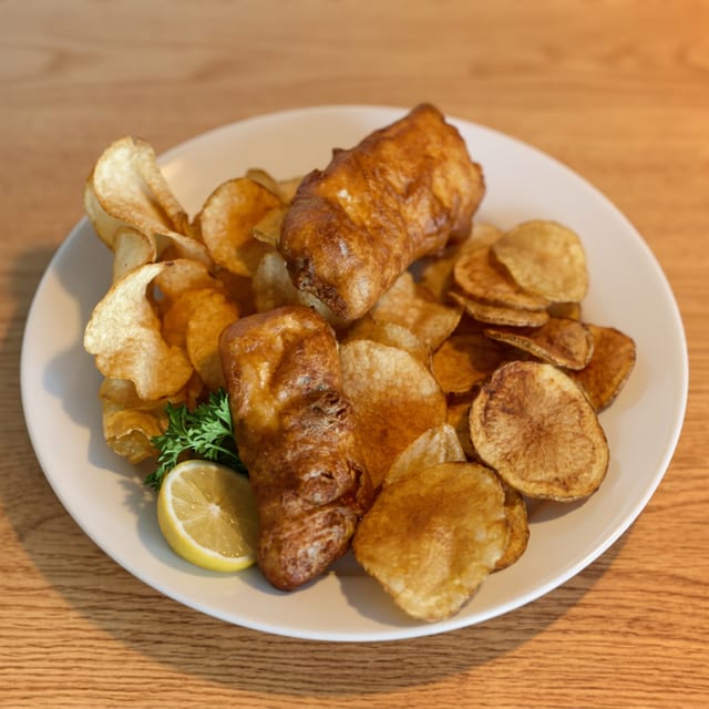 Fish and Chips.
