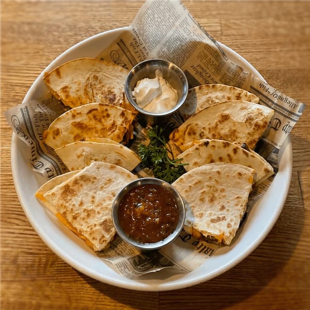 Grilled Quesadillas.