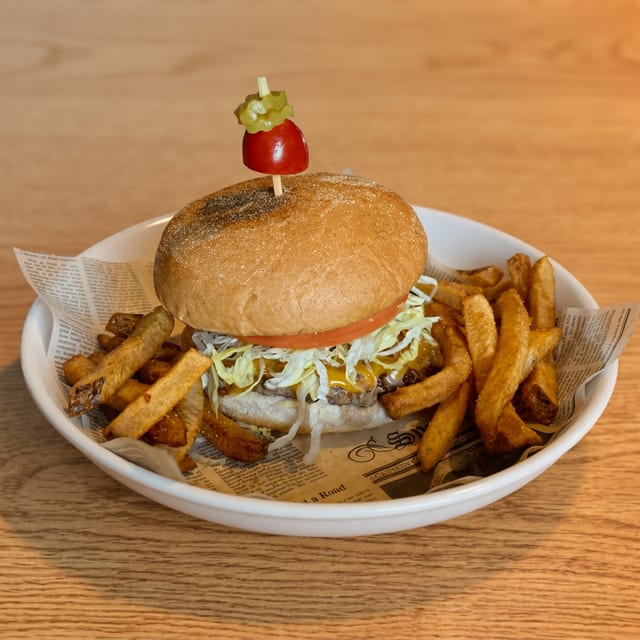 Bacon Ranch Burger.