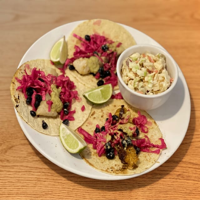 Fish Tacos.